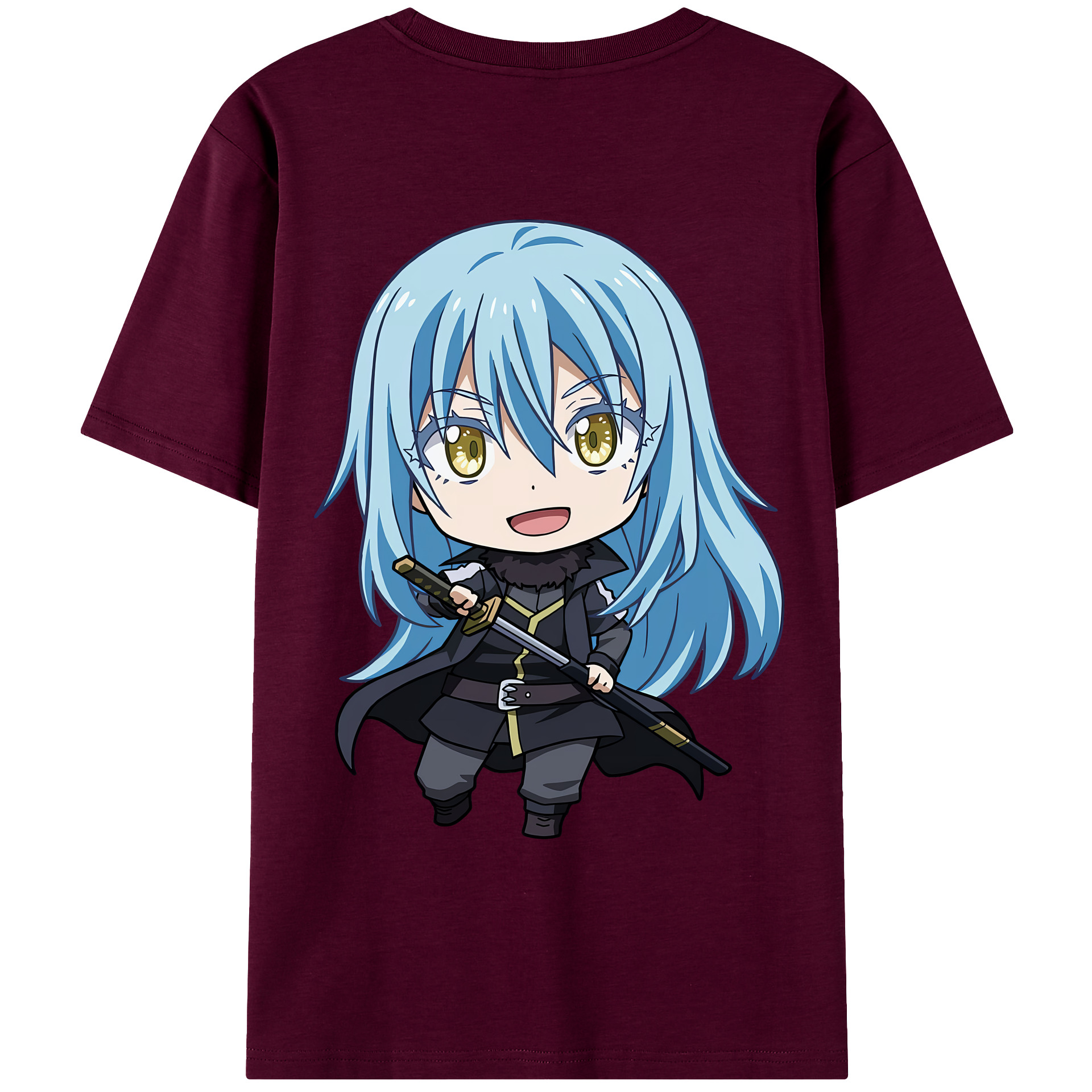 （画像用） 転スラ Regarding Reincarnated to Slime レディース半袖Tシャツ(バックプリント)